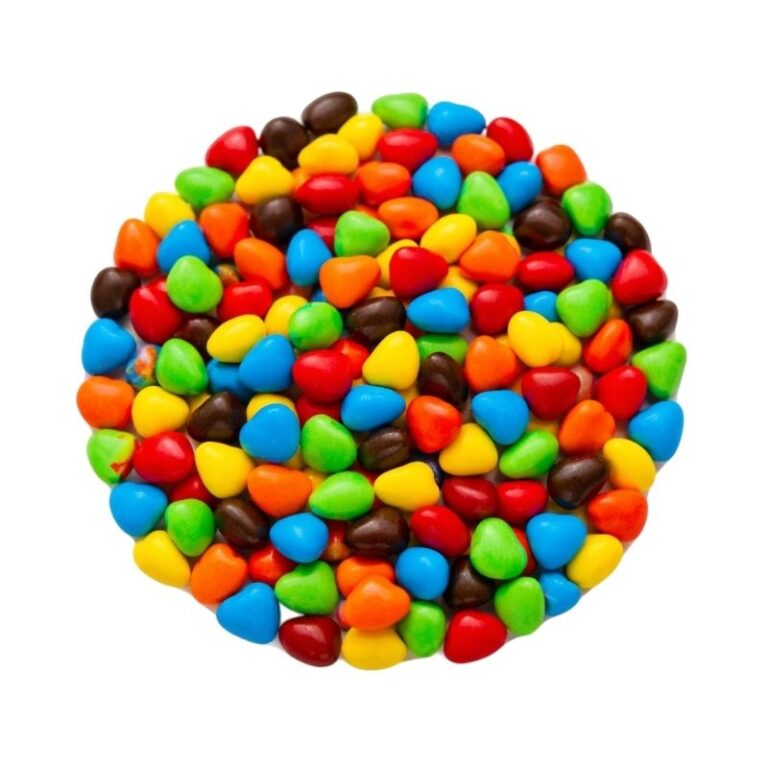 CORAZONES RECUBIERTOS DE CHOCOLATE COLORES SURTIDOS