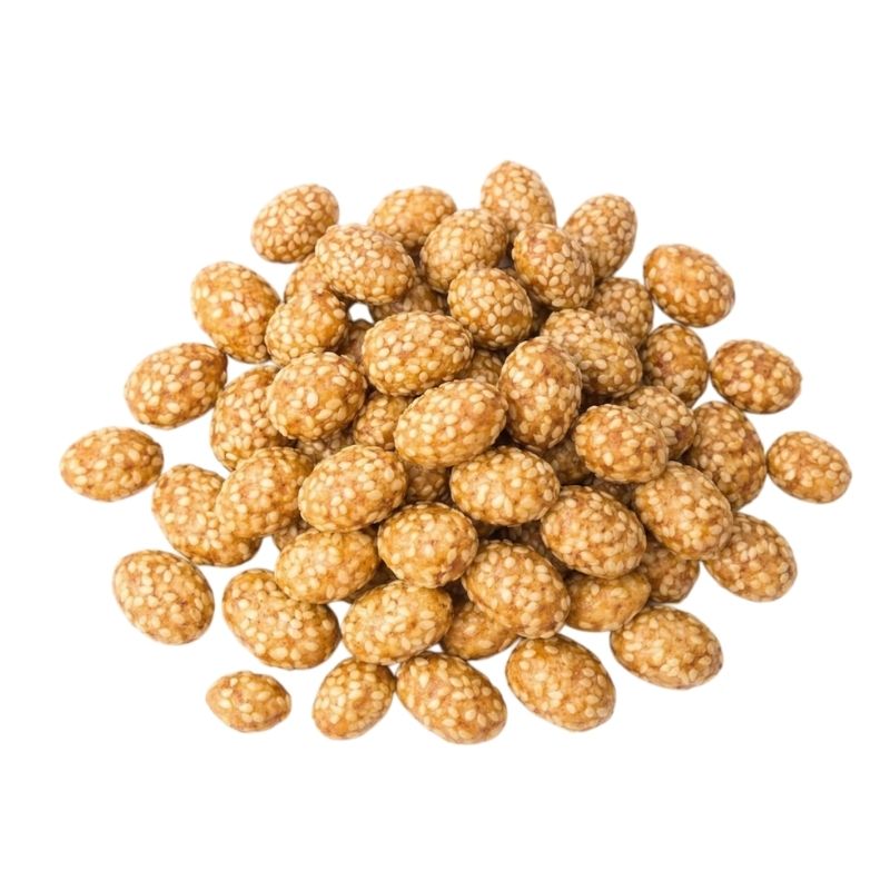 MANÍ CROCANTE TIPO JAPONÉS RECUBIERTO DE AJONJOLI